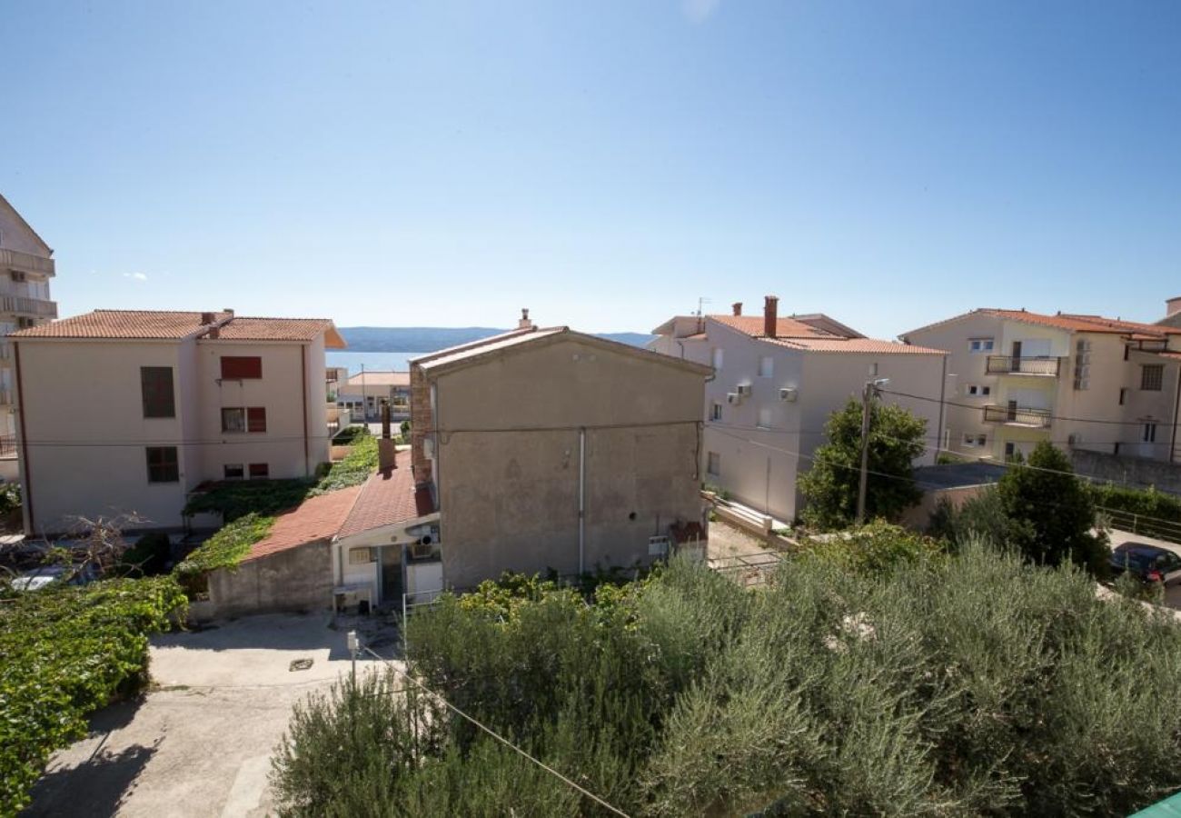 Ferienwohnung in Duce - Ferienwohnung in Duće mit Meerblick, Balkon, Klimaanlage, W-LAN (5146-1)