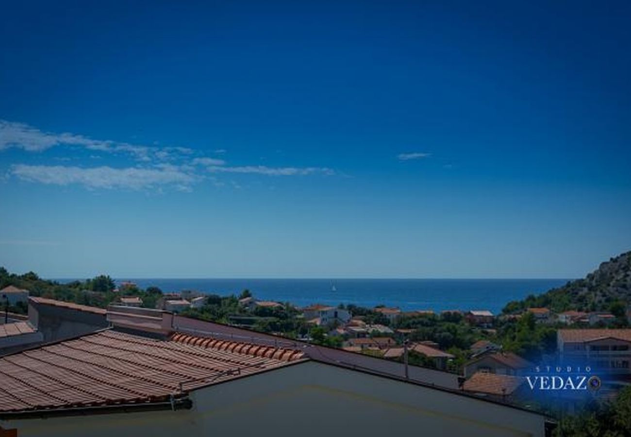 Ferienwohnung in Ražanj - Ferienwohnung in Ražanj mit Meerblick, Terrasse, Klimaanlage, W-LAN (4773-3)