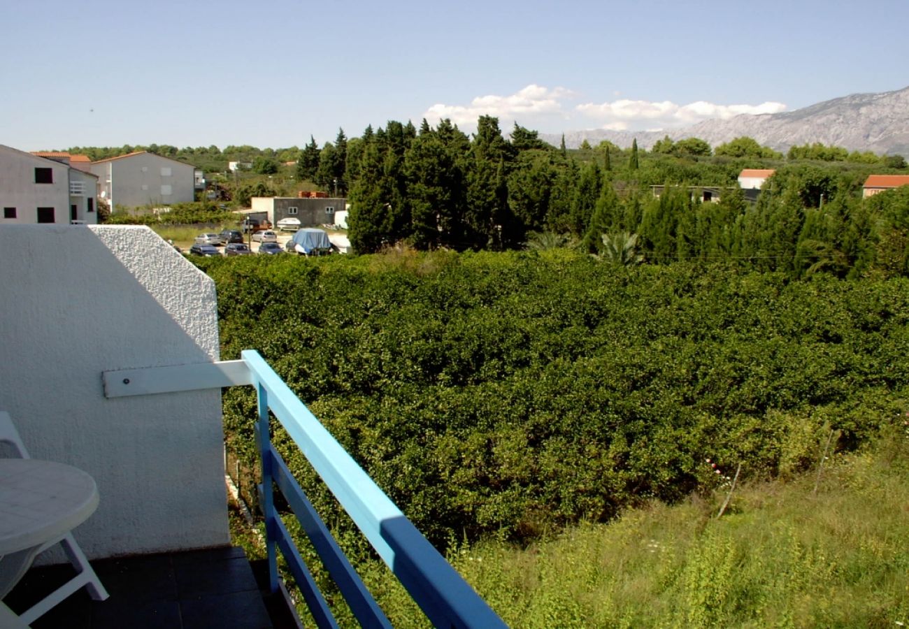 Studio in Sucuraj - Studioapartment in Sućuraj mit Meerblick, Balkon, Klimaanlage, W-LAN (3560-4)