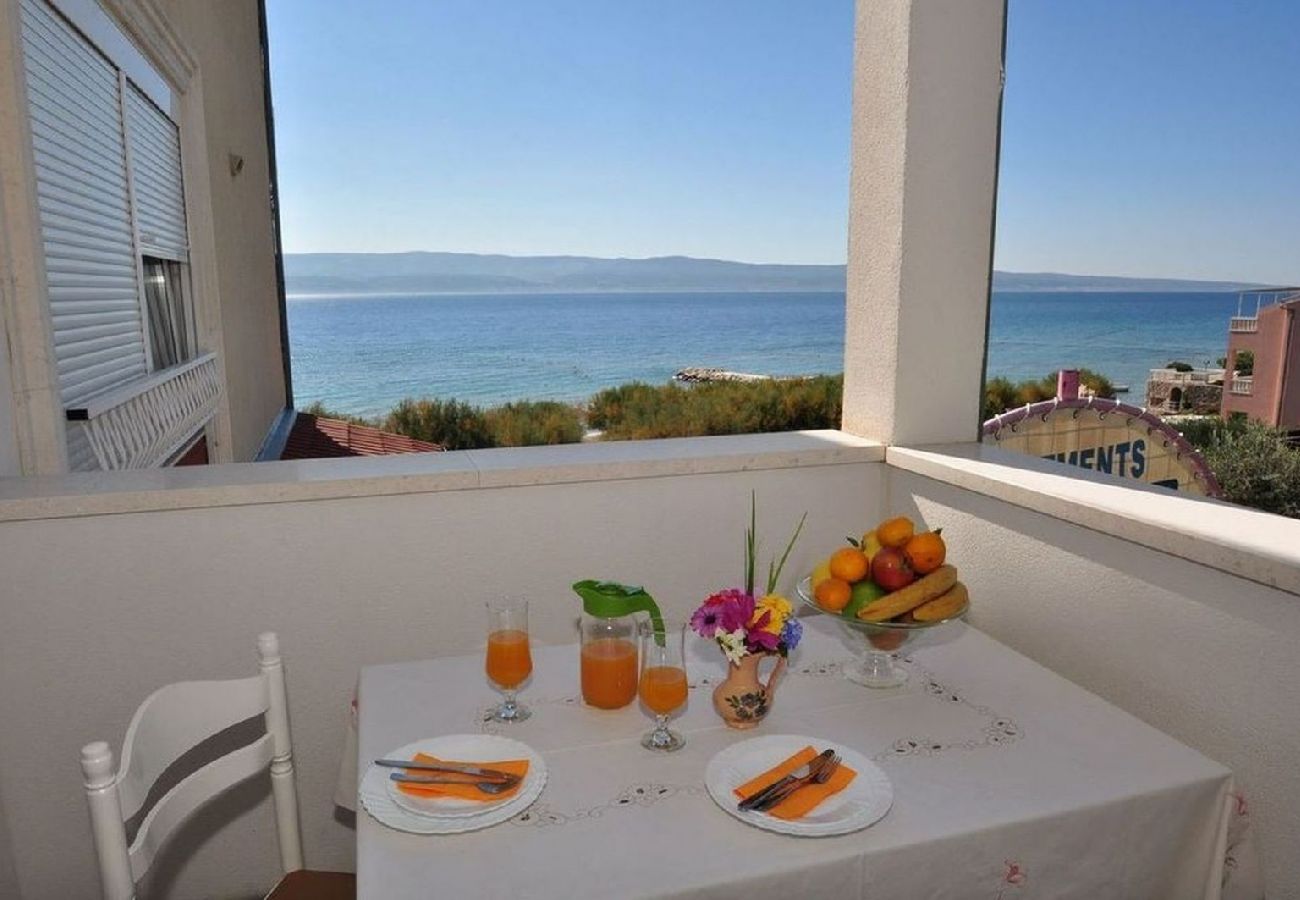 Ferienwohnung in Duce - Ferienwohnung in Duće mit Meerblick, Balkon, Klimaanlage, W-LAN (3425-1)