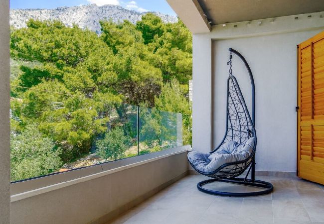 Ferienwohnung in Brela - Ferienwohnung in Brela mit Meerblick, Terrasse, Klimaanlage, W-LAN (3524-11) Ferienwohnung in Brela - Ferienwohnung in Brela mit Meerblick, Terrasse, Klimaanlage, W-LAN (3524-11)