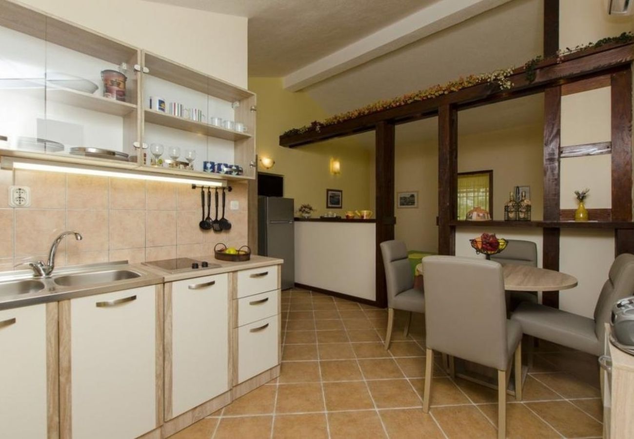 Studio in Ražanj - Studioapartment in Ražanj mit Meerblick, Terrasse, Klimaanlage, W-LAN (4597-3)