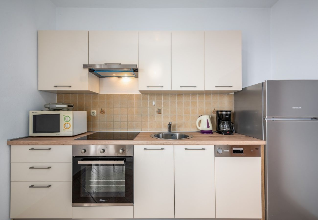Ferienwohnung in Drenje - Ferienwohnung in Drenje mit Meerblick, Terrasse, Klimaanlage, W-LAN (5235-5)