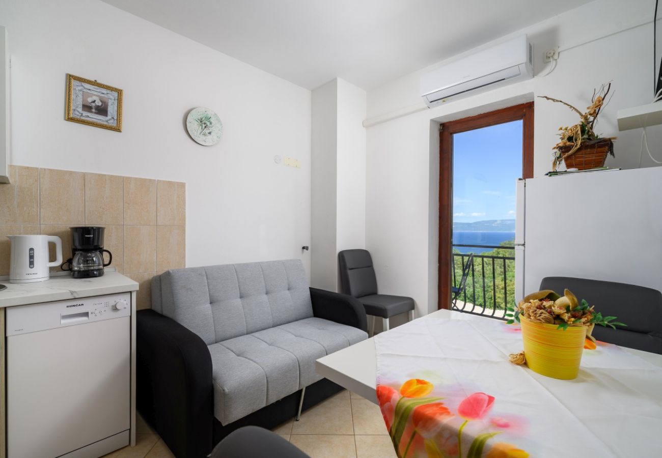 Ferienwohnung in Drenje - Ferienwohnung in Drenje mit Meerblick, Terrasse, Klimaanlage, W-LAN (5235-7)