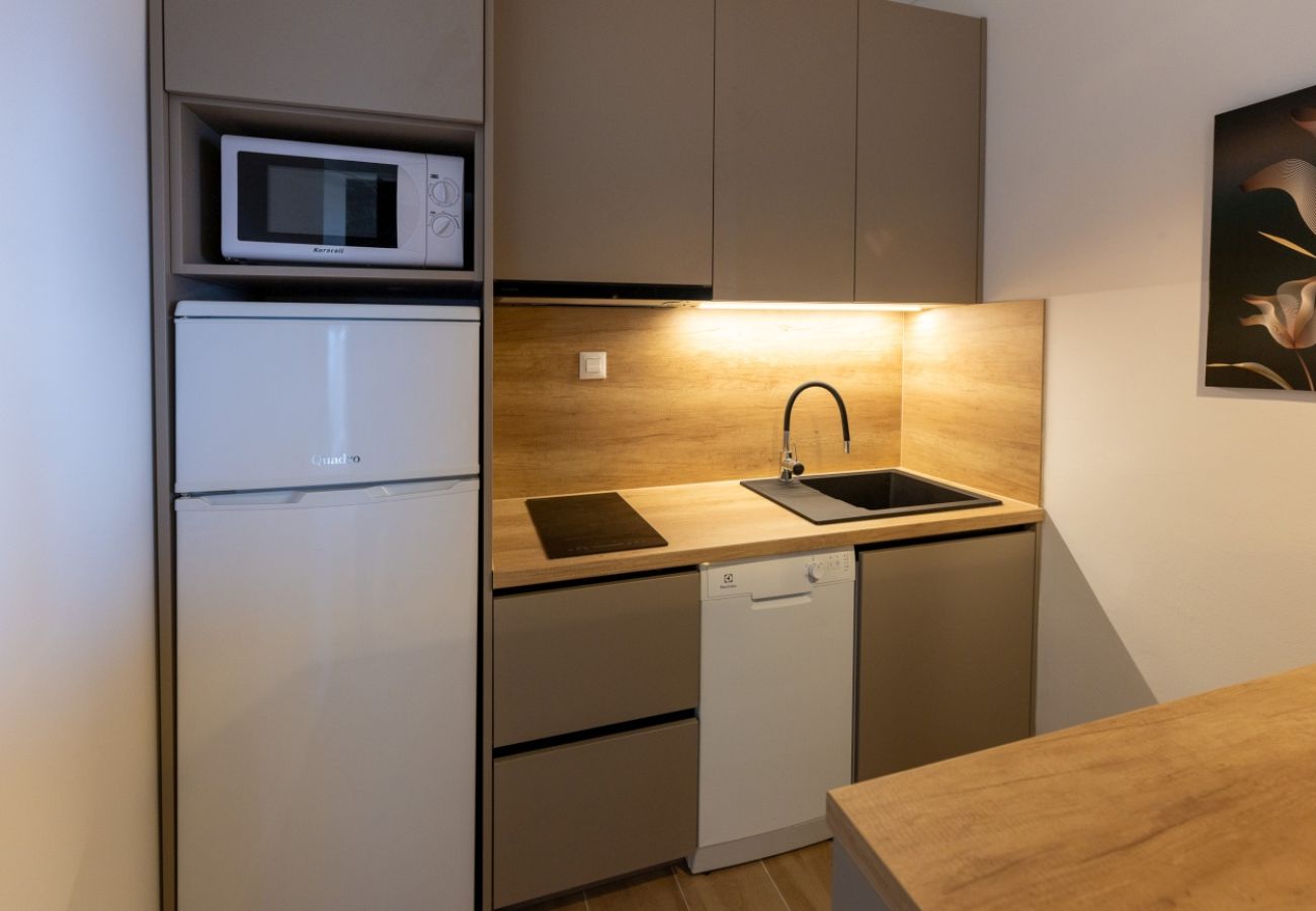 Ferienwohnung in Pisak - Ferienwohnung in Pisak mit Meerblick, Terrasse, Klimaanlage, W-LAN (4871-5)