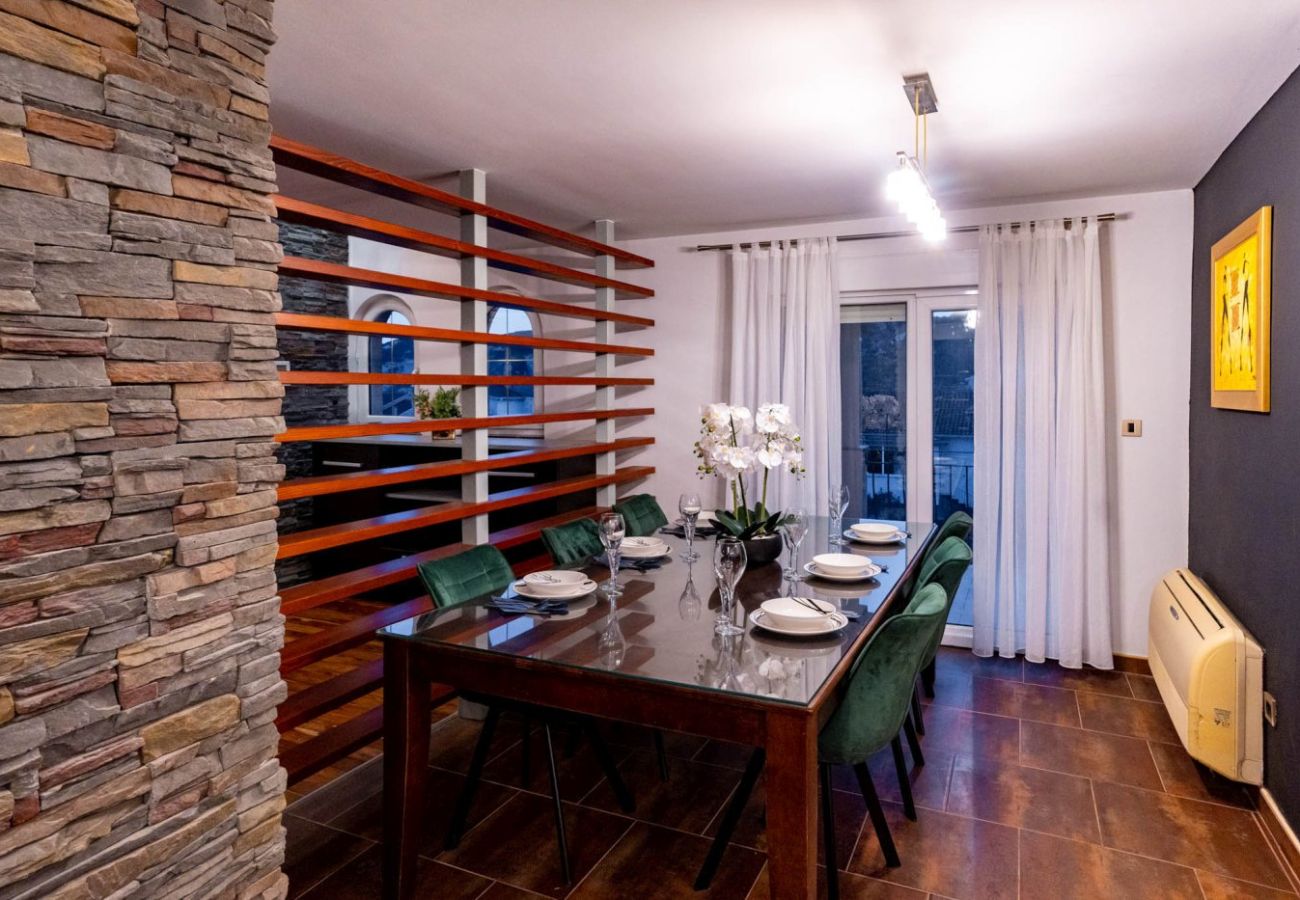 Ferienwohnung in Lopar - Ferienwohnung in Lopar mit Terrasse, Klimaanlage, W-LAN, Meerblick (4738-7)